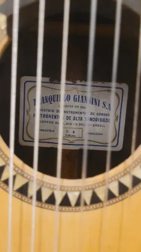 Violao Turuna 4 Giannini Anos 60