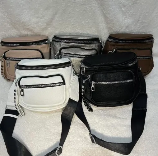 Bolsa / Pochete feminina espaçosa versátil