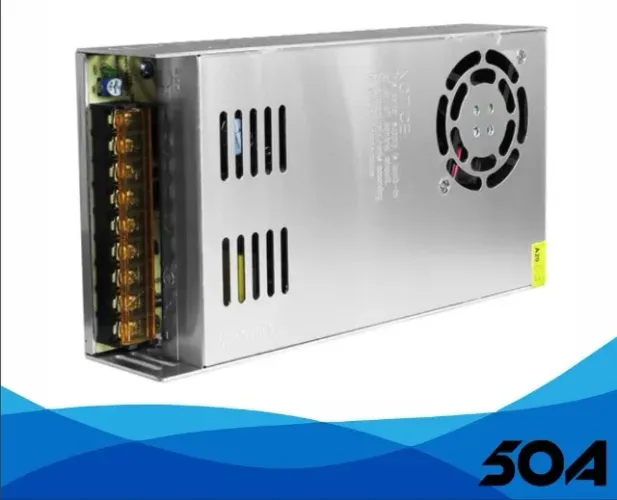Fonte chaveada 12v 50A Potência máxima 600W 
