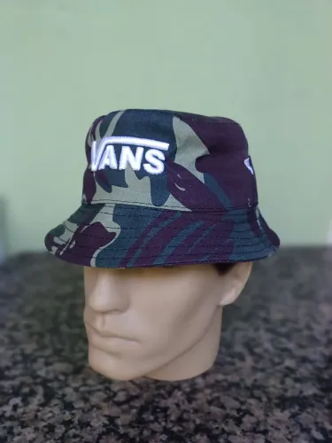 Chapéu Bucket Vans Camuflado