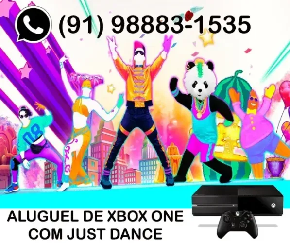 Aluguel de Xbox One com Just Dance