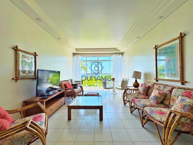 EXCELENTE APARTAMENTO PARA VENDA FRENTE MAR NA PRAIA DAS PITANGUEIRAS - GUARUJÁ
