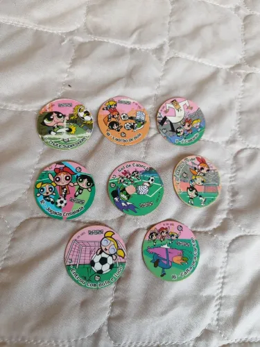 Tazos "Copa Cartoon Network" Meninas Super poderosas