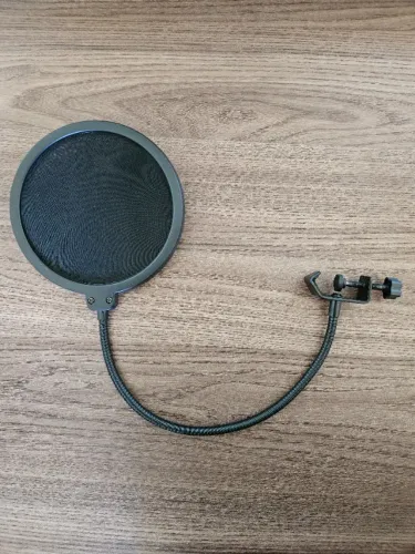 Pop Filter para Microfone Gravação Estúdio