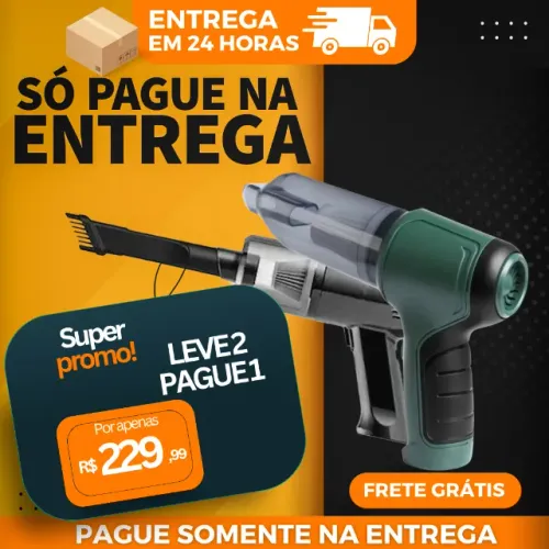 Aspirador de Pó Portatil