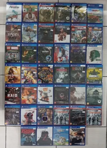 JOGO  PS 4 NOVO LACRADO PREÇOS NA DESCRIÇÃO Descrever Na Compra o Jogo Escolhido