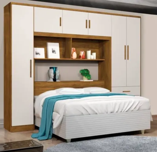 ROUPEIRO MODULADO COM AÉREO CAMA SUPER FUNCIONAL SURPREENDA-SE!! 65SR6