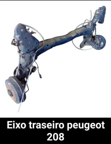 Eixo traseiro Peugeot 208 13 a 19