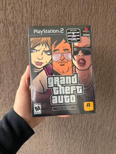 Jogo GTA Trilogy Ps2 Lacrado Original