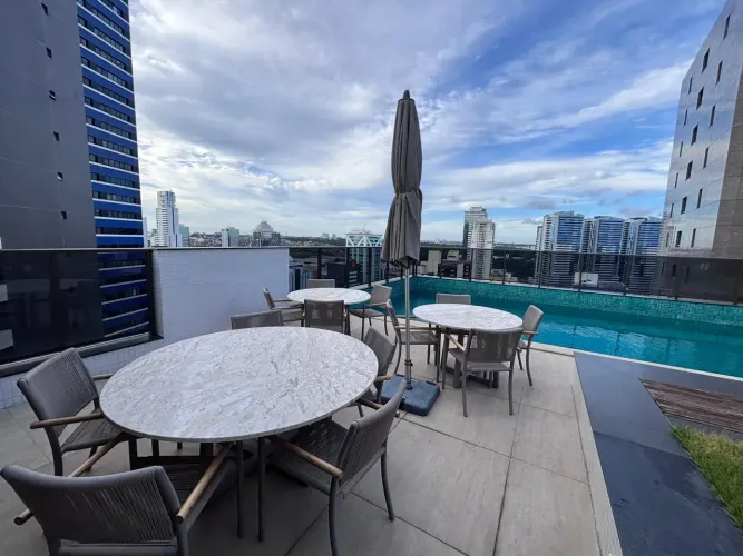 Apartamento Mobiliado no Unique Live - Decoração - Caminho das Árvores