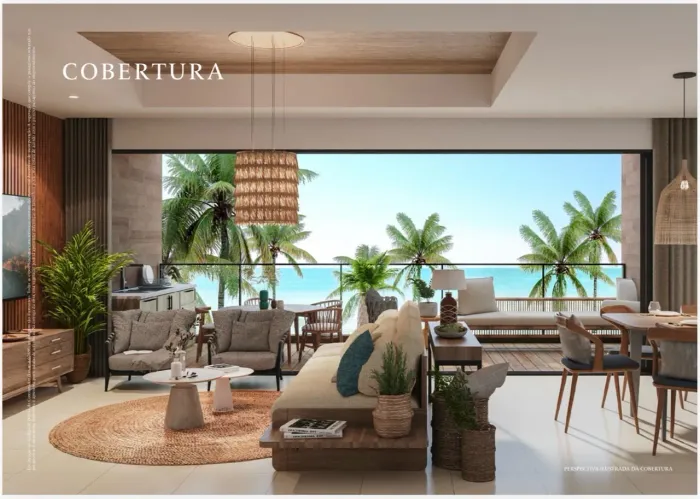 OPORTUNIDADE Beach Ville Porto das Dunas - Apto 402, 3 quartos, 75m²