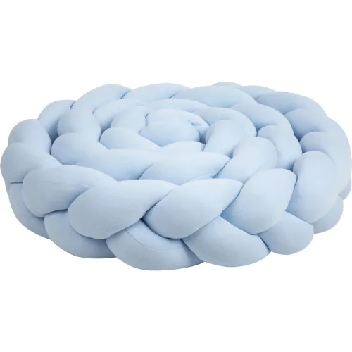 Trança para berço- azul bebê
