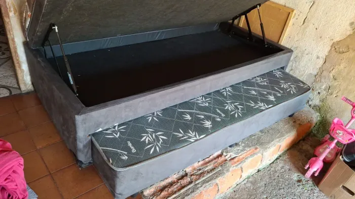 Cama box solteiro 