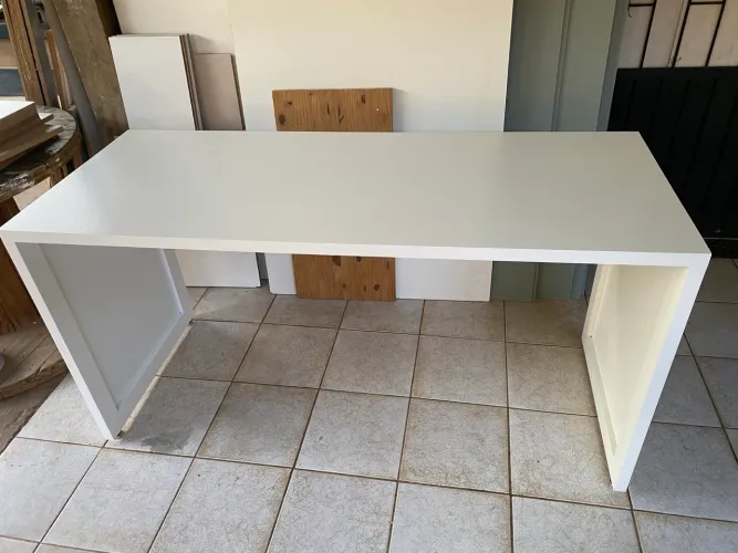MESA DE ESTUDOS BRANCO MDF 1,50x60