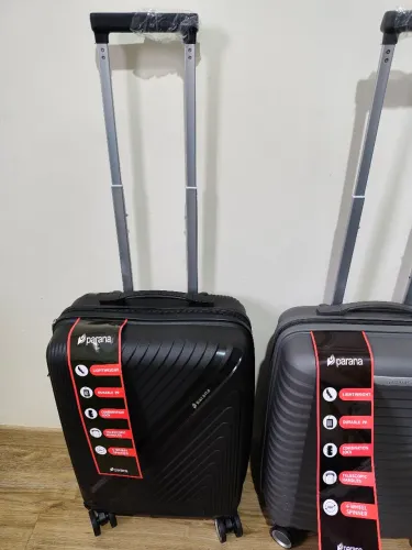MALA NOVA DE SILICONE 10 KG QUATRO RODINHAS SILENCIOSAS PODENDO RETIRÁ-LAS MALA DE SILICO