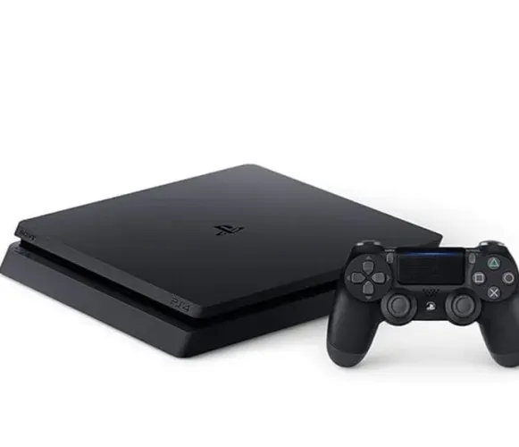 Ps4 Slim! 500 GB + 2 controles + 10 jogos