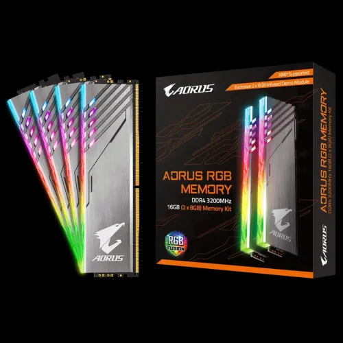 Memória ram ddr4 8gb 3333mhz ( Aorus Elite RGB 2.0 ) EDICÃO LIMITADA