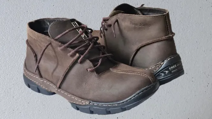 Bota de couro - Free Jump