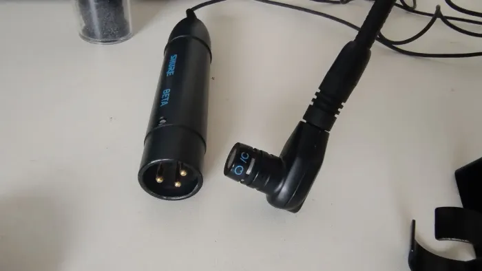 Microfone shure Beta 98H/C sax flauta
