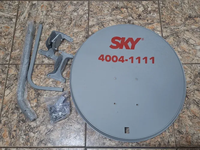 Antena NOVA (Nunca foi instalada) + receptor pré pago