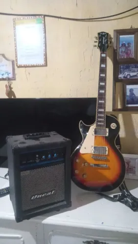 Guitarra Steinberg les paul ( canhota)