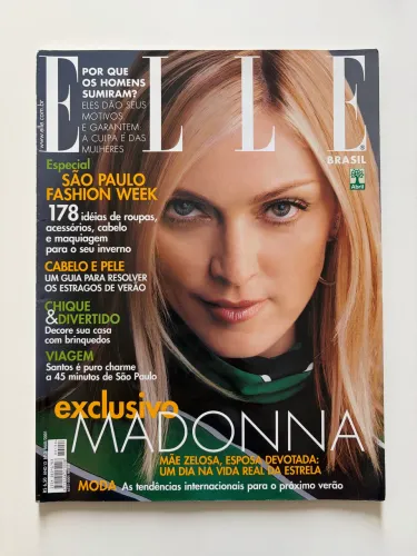 Revista ELLE BRASIL MADONNA
