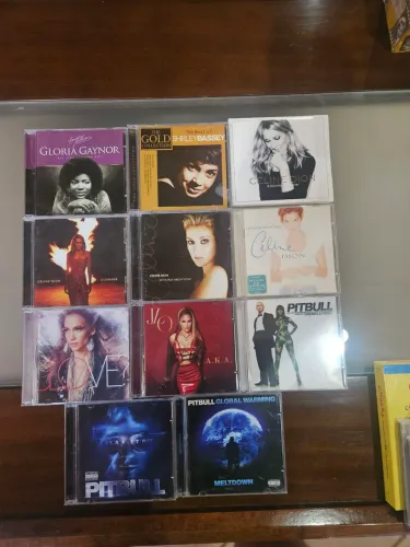 CD's R$25,00 cada