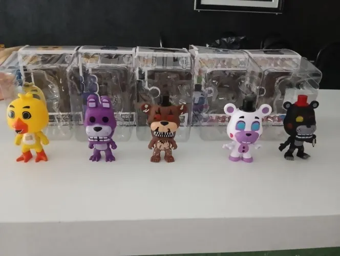 Funkos (Fungos) Pop Five Nights at Freddy's FNaF Com Caixa
