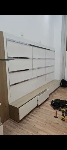 Rack com painel MDF