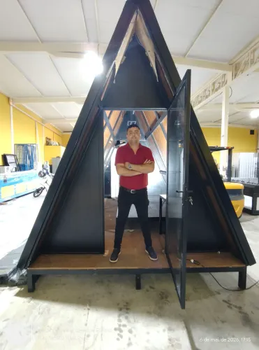 Chalé suíte nova pronta para uso. super aconchegante!