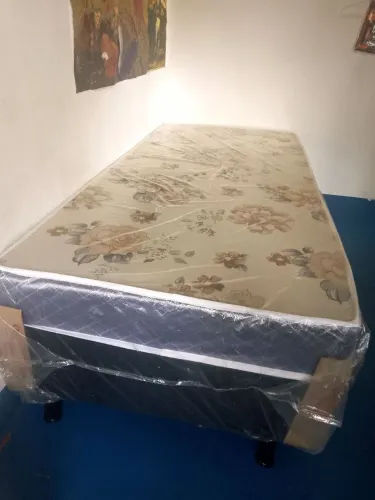Cama Box solteiro conjugado