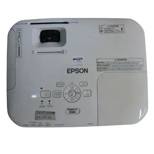 PROJETOR PROFISSIONAL *  EPSON POWERLITE X14+ H434A  3.000 lumens