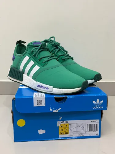 Adidas NMD_R1 Green White - 40 (VNDS) - ORIGINAL