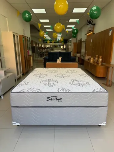 Cama casal molas ensacadas pronta entrega