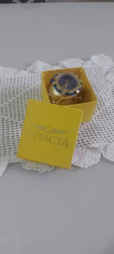 Relógio de pulso Inivicta dourado