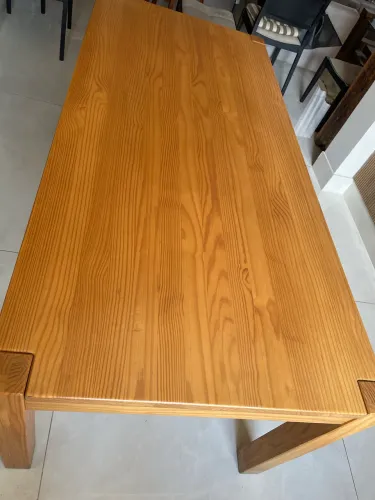 MESA EM MADEIRA MACIÇA (Tok Stok) 2,00x0,90 m