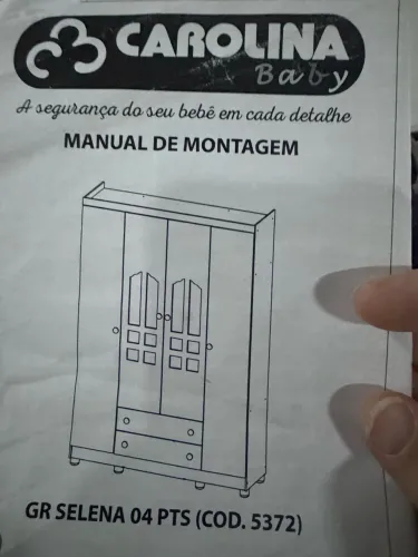 Guarda Roupa de Menina - A ser montado