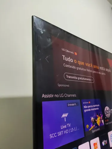 LG 50 polegadas tela infinita