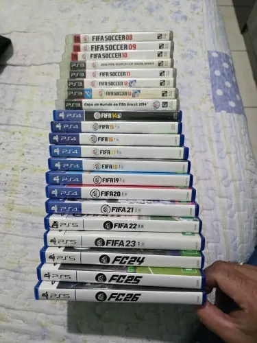 Coleção de fifa ps3/ps4/ps5