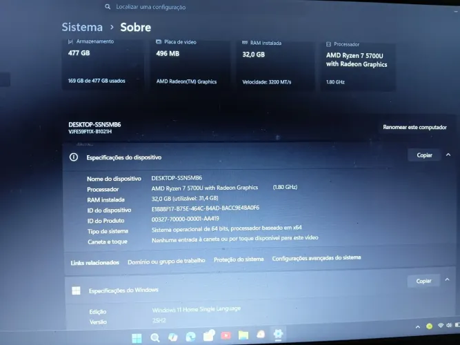 Notebook Vaio
