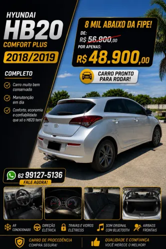 Hyundai HB20 Copa DO Mundo 1.0 Flex 12V Mec. 2019