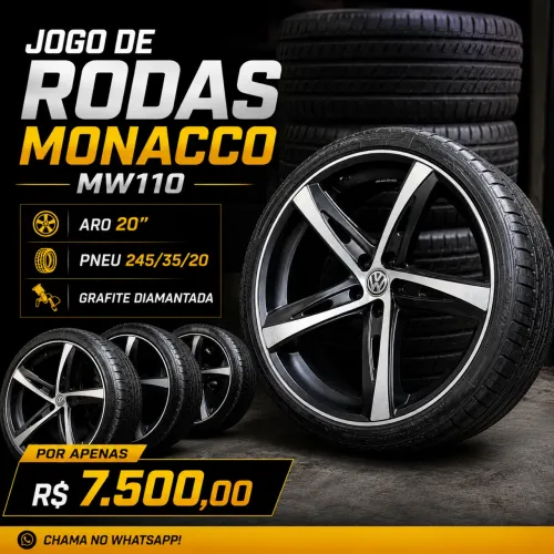 Rodas aro 20 com pneus