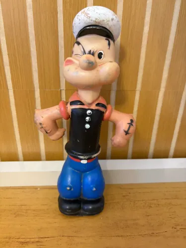 Boneco Antigo Popeye anos 70/80 Importado