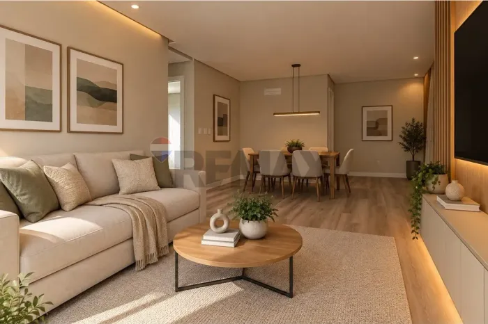 Apartamento 5 minutos da Rua Coberta, duas suítes.
