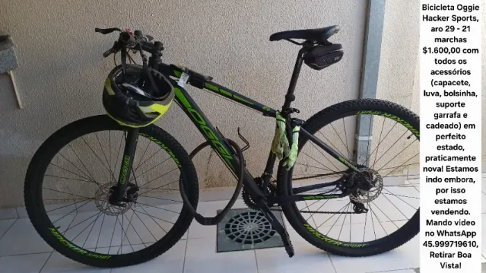 Bicicleta Oggie Hacker Sports aro 29