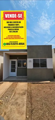 Casa no residencial Novo Mundo em VG