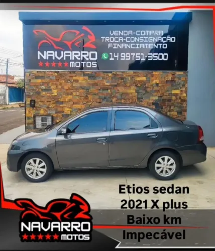 Toyota Etios X Plus Sedan 1.5 Flex 16V 4P Aut. 2021
