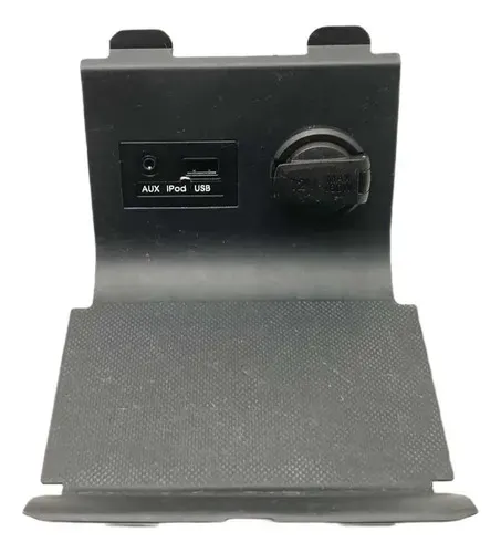 Moldura Central Usb 12v Hyundai Hb20 Hatch 2016 Preto