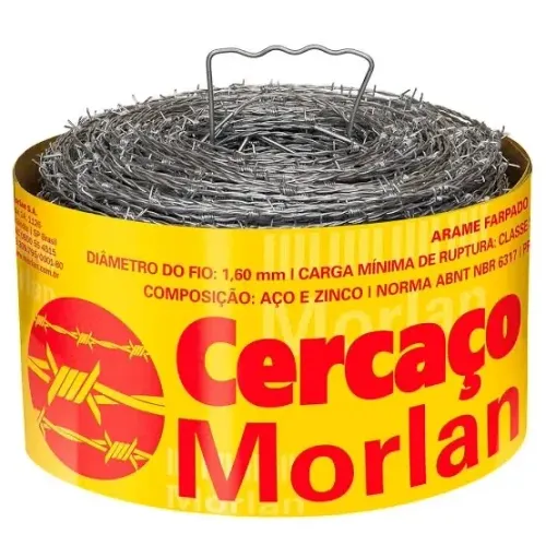 VENDO ARAME FARPADO 500m CERCAÇO MORLAN