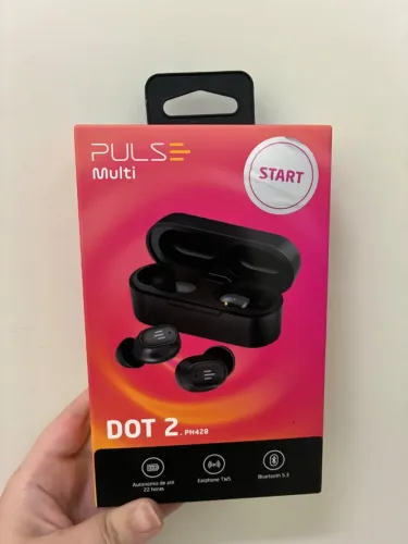 Fone de Ouvido Sem Fio TWS Pulse Start Dot 2 Novo